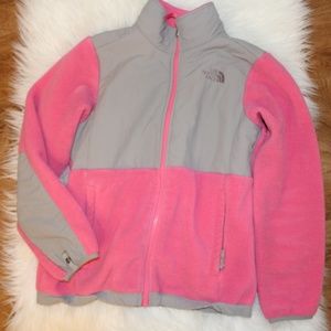 The north face fleece jacket in girls